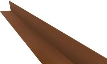 					    						  	Cantoneira de PVC , na Cor Mogno , barras com 3mts x 2,5 cm.
					  	